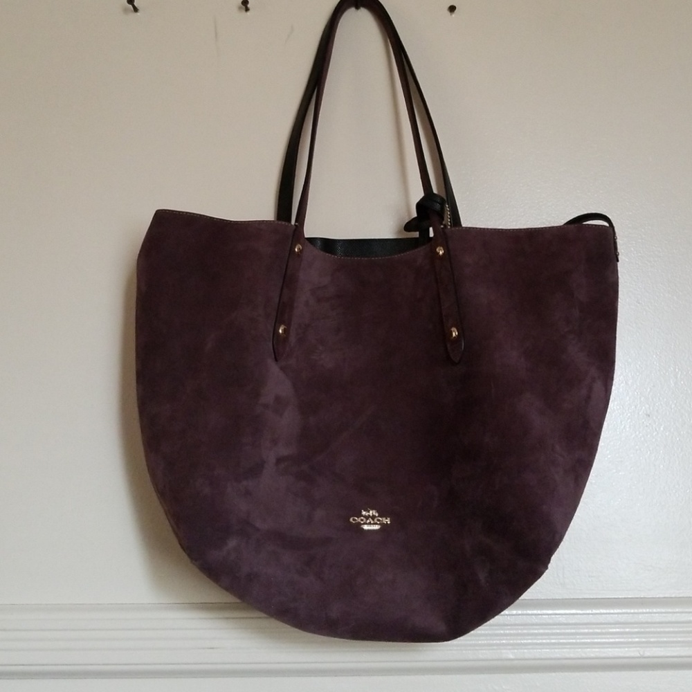 Coach Reversible Market Tote & Zip Pouch